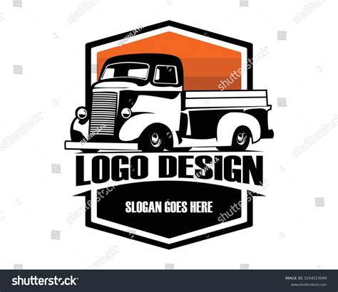 1940s Coe Chevy Truck Logo Silhouette Stock Vector (Royalty Free) 2254223049 | Shutterstock