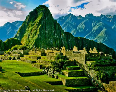 Ancient Machu Picchu, last refuge of the Inca civilization in the Andes ...