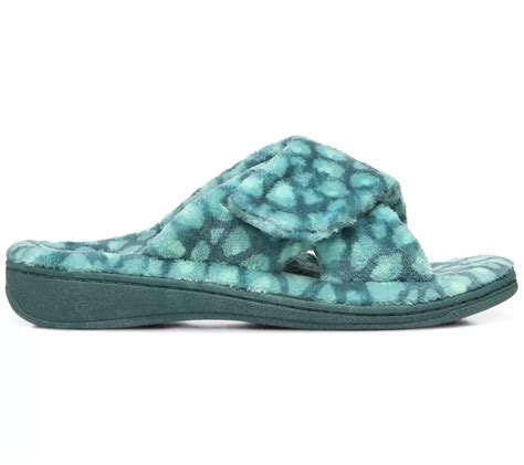 Vionic Adjustable Strap Slippers - Relax - QVC.com