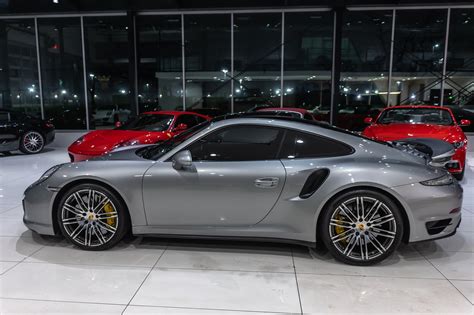 Used 2015 Porsche 911 Turbo S COUPE GT SILVER METALLIC! SUNROOF! PREMIUM PKG PLUS! For Sale ...