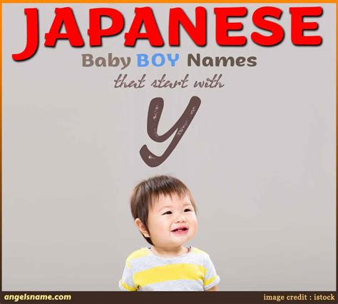 750 Japanese Boy Names Starting With Y | Angelsname.com