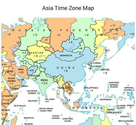 Time Zones In Asia WorldAtlas, 57% OFF | www.micoope.com.gt