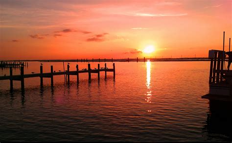 Free stock photo of dock, lake, sun