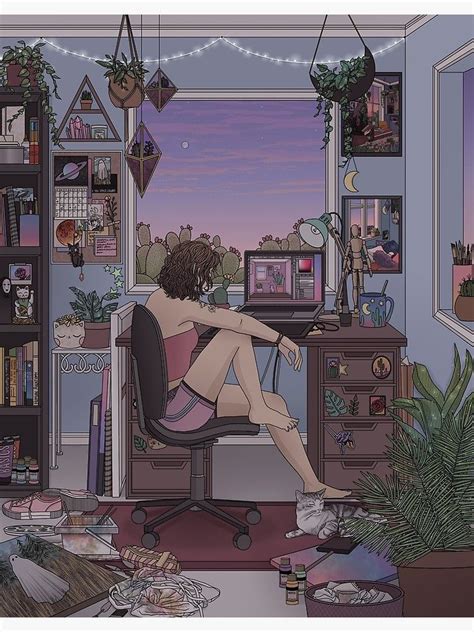 Aesthetic Bedroom Cartoon