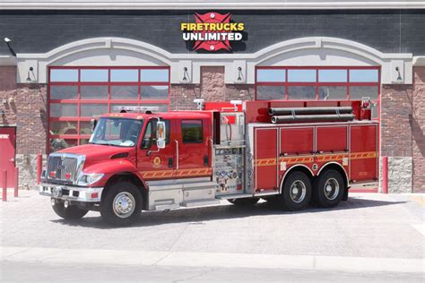 2615 - Elko County Fire - 2006 Pierce International PUmper Tanker Used ...