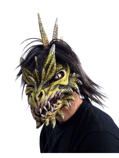 Spike the Dragon Adult Mask - PartyBell.com