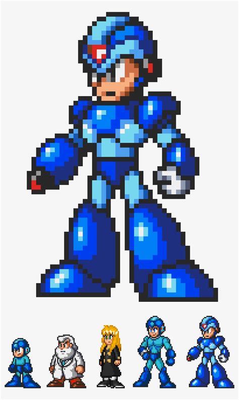 Image Result For Megaman X 32 Bits Sprites 32 Bit, - 8 Bit Megaman X Transparent PNG - 1308x1388 ...