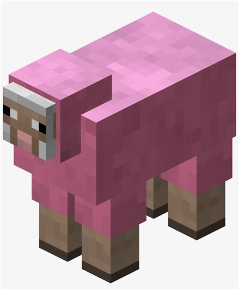 514px-pink Sheep - Minecraft Sheep - Free Transparent PNG Download - PNGkey