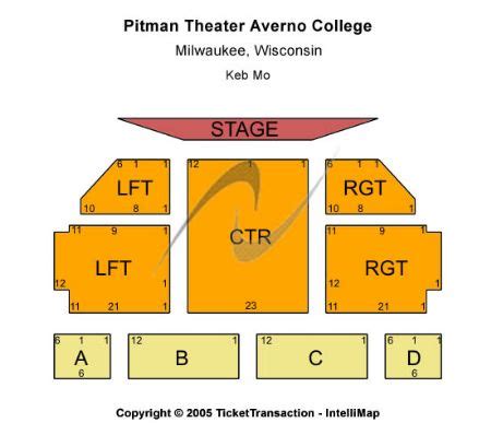 Pitman Theatre Tickets and Pitman Theatre Seating Chart - Buy Pitman ...