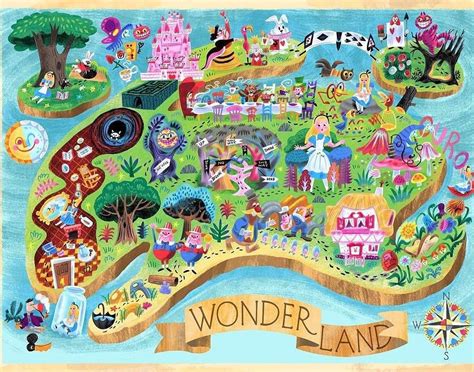 Wonderland | Alice in wonderland illustrations, Alice in wonderland, Disney art