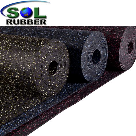 10mm Wear Resistant Crossfit EPDM Rubber Flooring Mats Roll - Buy ...