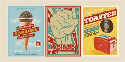 Retro & Vintage Vector Graphics Bundle: Create Any Retro Design with 1k+ Items in Both ...