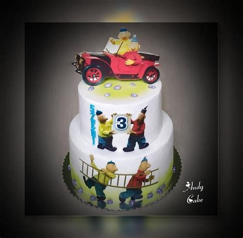 Pat and Mat birthday cake - Decorated Cake by AndyCake - CakesDecor