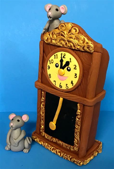 Hickory Dickory Dock Clock and Mice | Etsy