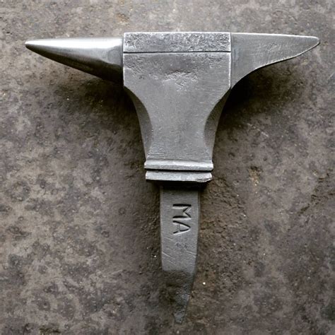 After finding a small jeweller's anvil at an antique tool show, Mike decided to make one for ...