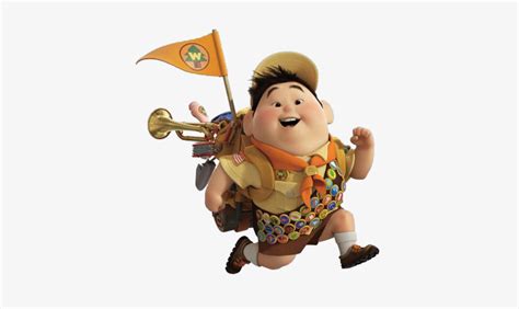 Up Movie - Russell From Up - 408x408 PNG Download - PNGkit