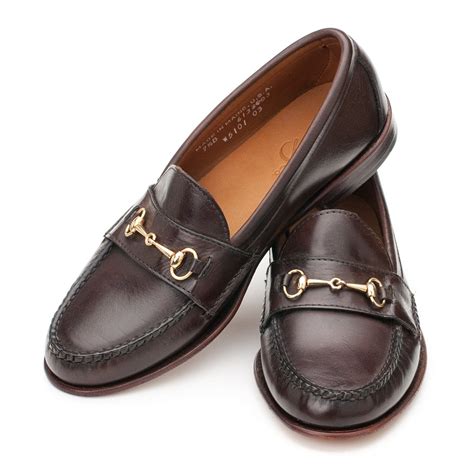 Women's Horsebit Loafers - Dark Brown Calf | Rancourt & Co. | Women's Boots and Shoes