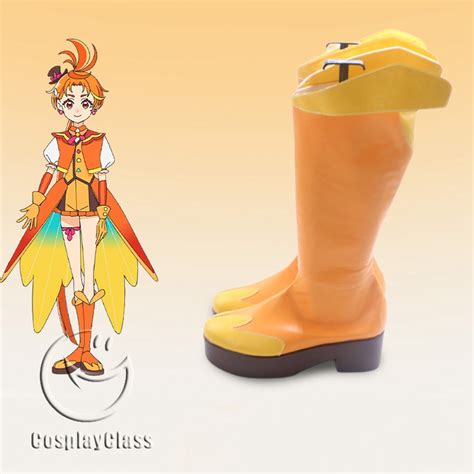 Soaring Sky! Pretty Cure Cure Wing Cosplay Boots - CosplayClass