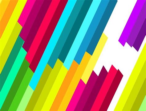 Colorful Diagonal Stripe Vector Pattern | Free Vector Graphics | All ...