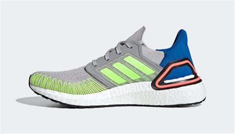 adidas Launch The UltraBoost 20 In “Grey Two/Signal Green/Glory Blue” - SoccerBible