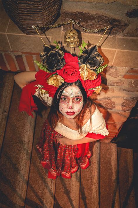 A Woman in Catrina Costume · Free Stock Photo