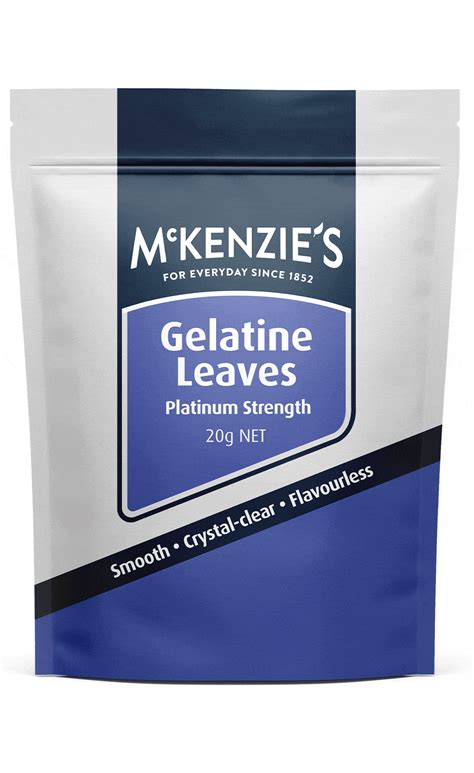 Learn More About McKenzie's Gelatine Leaves | McKenzie's Foods