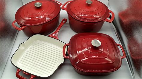 Cast Iron Cookware Pan And Pot Set Enamel Cooking Pot Sets - Buy Enamel ...