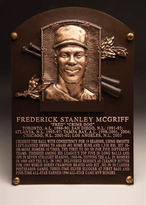 The official plaques of the 2 newest Baseball Hall of Famers! : r/baseball