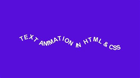 How To Make Animated Text Using HTML And CSS | Web Design In HTML CSS | Designing for Uncertainty