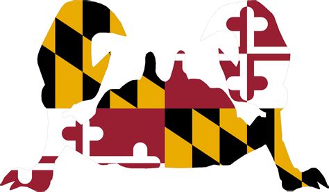 Maryland State Flag PNG Images Transparent Free Download | PNGMart