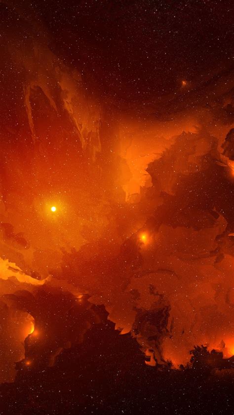 Orange Nebula Wallpapers - Top Free Orange Nebula Backgrounds - WallpaperAccess