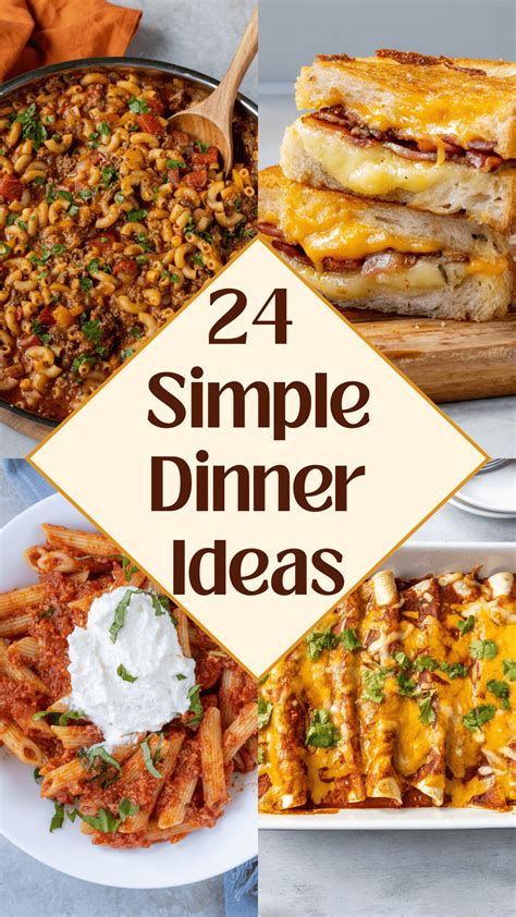 24 Simple Dinner Ideas - Megan vs Kitchen