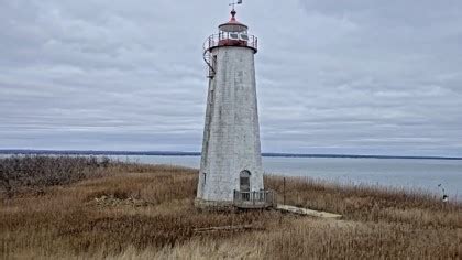 Guilford - Faulkner's Island Lighthouse, Connecticut (USA) - Webcams