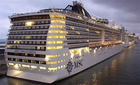 Cruzeiros e Navios: MSC Splendida vai para China em 2018