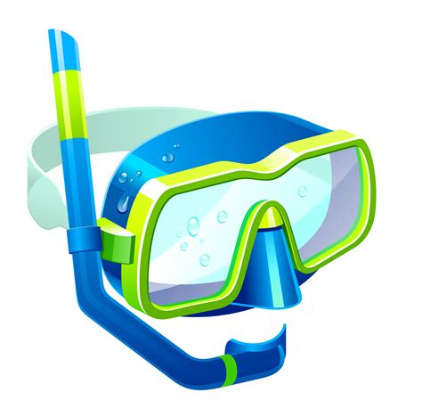 Transparent Blue Snorkel Mask PNG Clipart | Clip art, Snorkel mask, Snorkeling