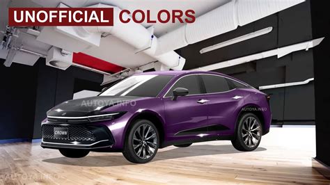 Toyota Crown 2023 Colors - IMAGESEE