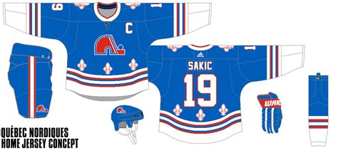 Quebec Nordiques - Home Jersey Concept by Gojira5000 on DeviantArt