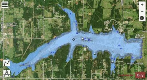 Wes Watkins Reservoir Fishing Map | Nautical Charts App