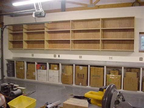 Garage cabinets diy, Easy garage storage, Garage storage shelves