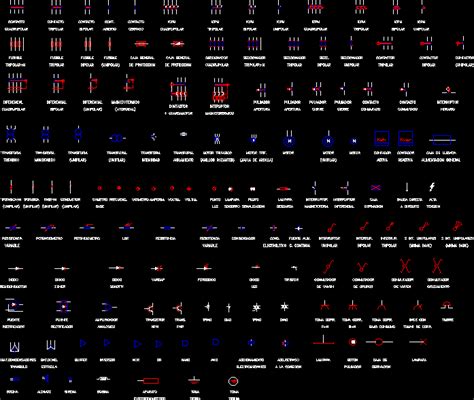 Electrical Symbols DWG Block for AutoCAD • Designs CAD