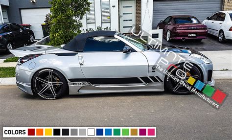 Nissan 350Z sticker Pair decals Stripe 2002-Present