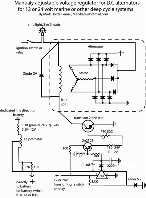 Alternator Regulator Circuit Diagram