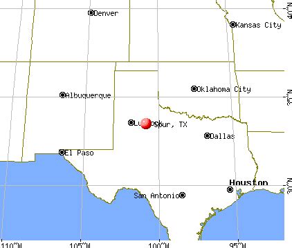 Spur, Texas (TX 79370) profile: population, maps, real estate, averages, homes, statistics ...