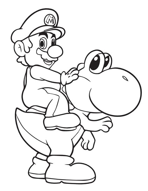 Mario Coloring Pages - Etsy Australia