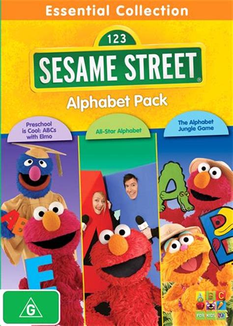 Sesame Street - Alphabet | Triple Pack ABC, DVD | Sanity