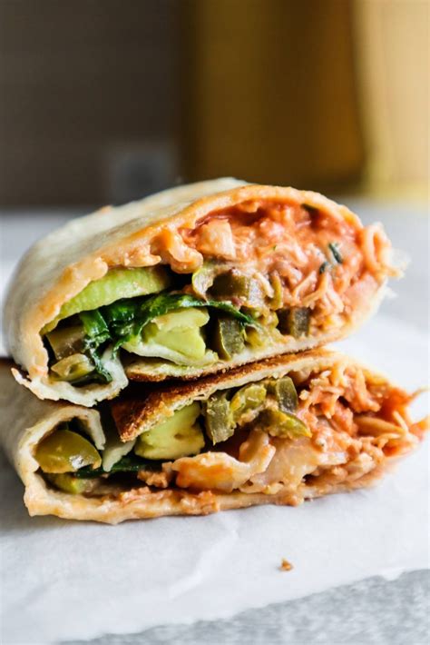 15-Minute Healthy Spicy Chicken Wraps - Homemade Mastery