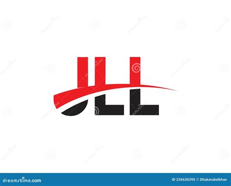 JLL Letter Initial Logo Design Vector Illustration Stock Vector ...