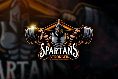 Spartans Stronger - Mascot & Esport | Creative Illustrator Templates ~ Creative Market