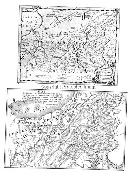 Maps of Pennsylvania during the 1700s | The Brady Stewart Collection