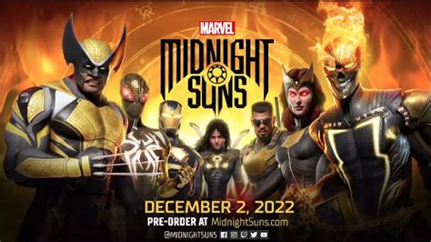 Marvel's Midnight Suns Release Date Confirmed For Dec. 2 On PS5 - PlayStation Universe